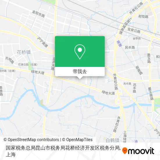 国家税务总局昆山市税务局花桥经济开发区税务分局地图