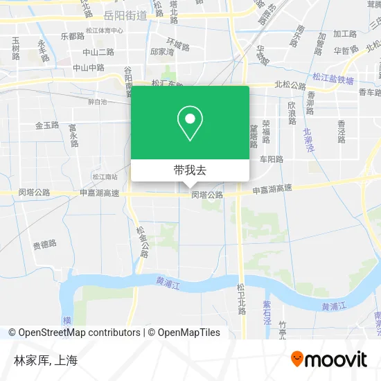林家厍地图