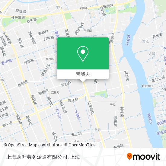 上海助升劳务派遣有限公司地图