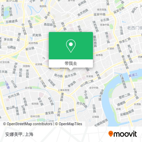 安娜美甲地图