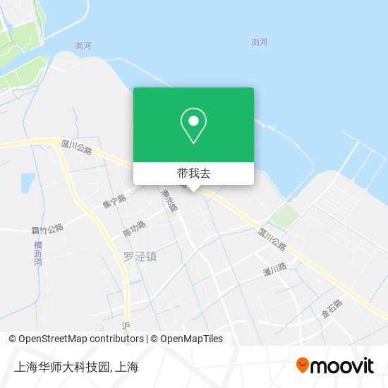 上海华师大科技园地图