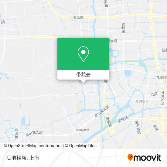 后港横桥地图