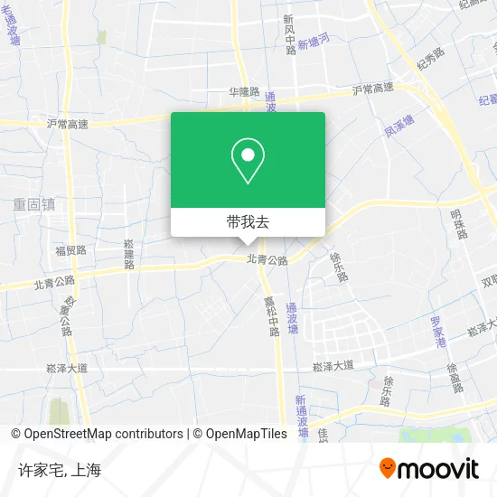 许家宅地图