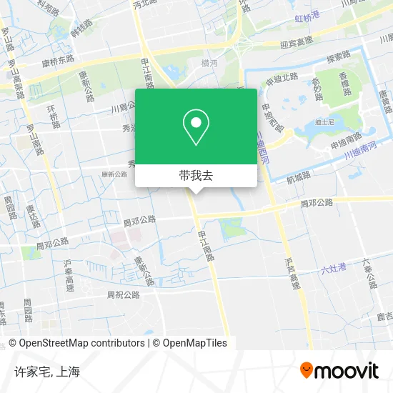 许家宅地图