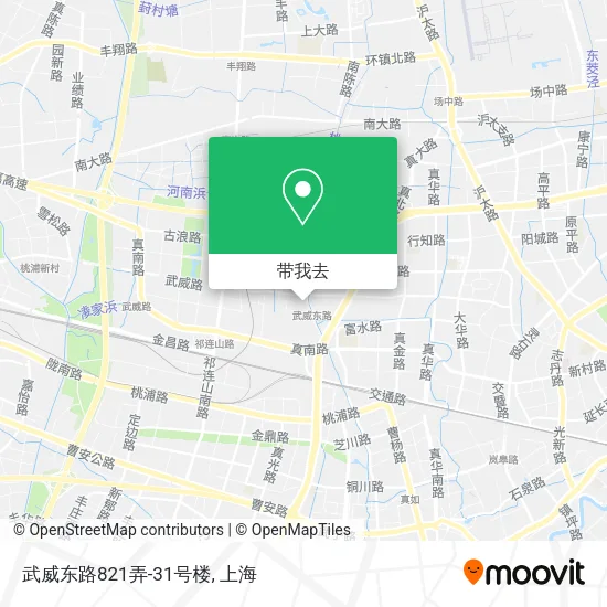 武威东路821弄-31号楼地图