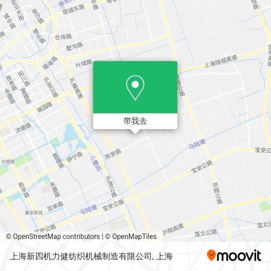 上海新四机力健纺织机械制造有限公司地图