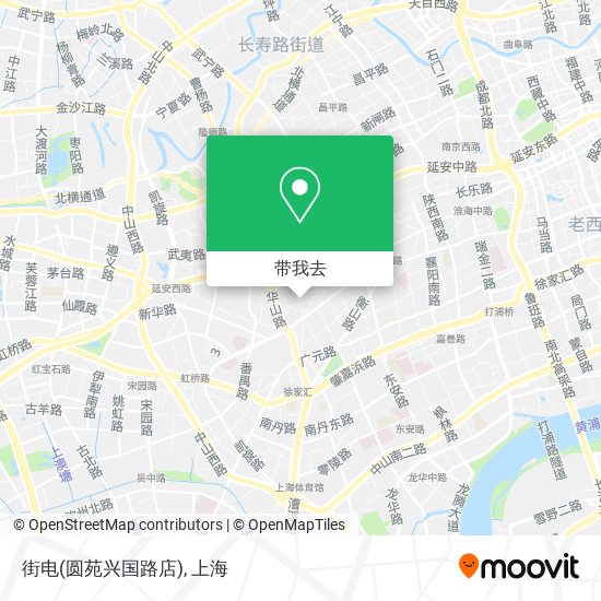 街电(圆苑兴国路店)地图