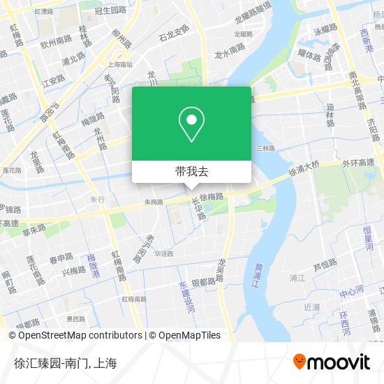 徐汇臻园-南门地图