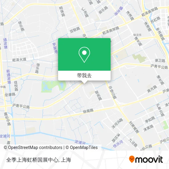 全季上海虹桥国展中心地图