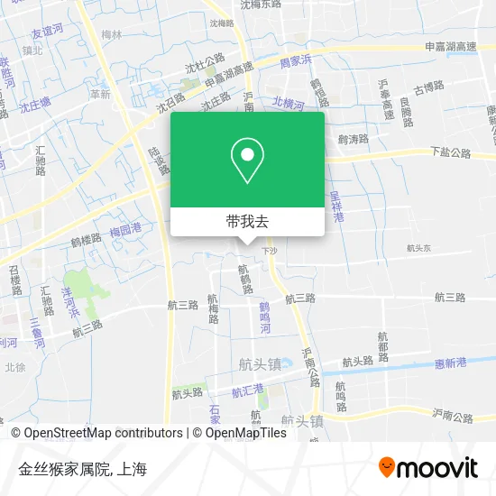 金丝猴家属院地图