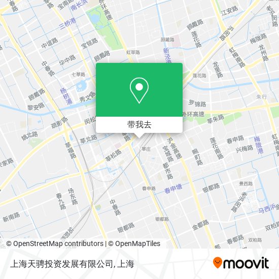 上海天骋投资发展有限公司地图