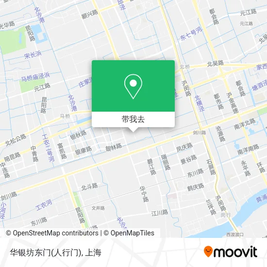 华银坊东门(人行门)地图