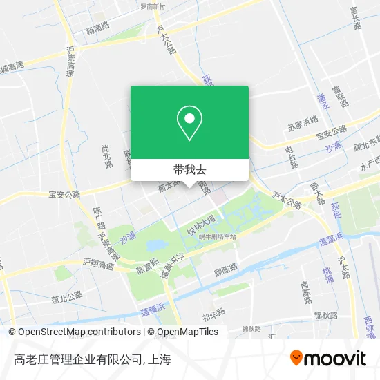 高老庄管理企业有限公司地图