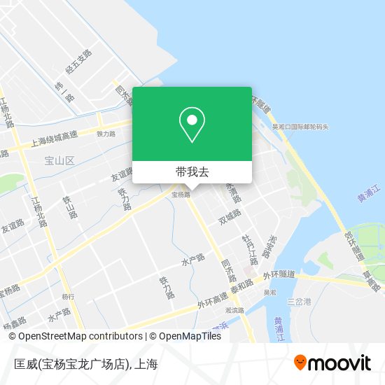 匡威(宝杨宝龙广场店)地图