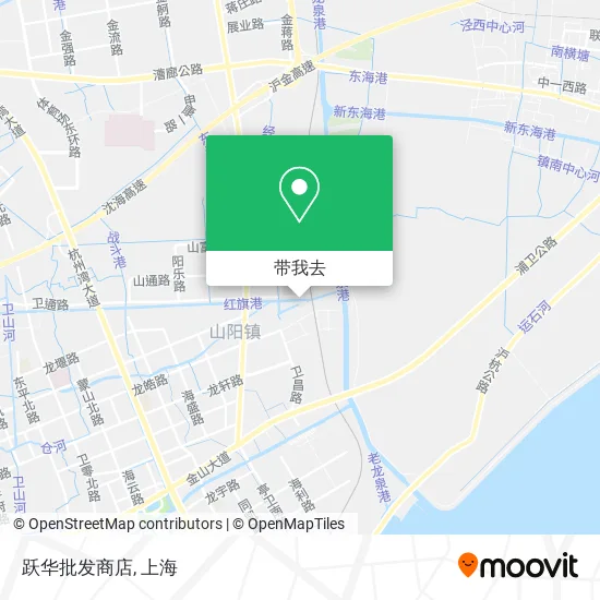 跃华批发商店地图