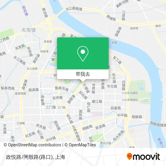 政悦路/闸殷路(路口)地图