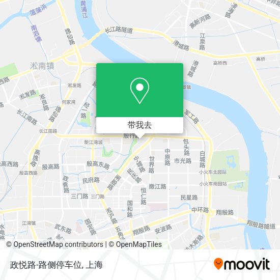 政悦路-路侧停车位地图