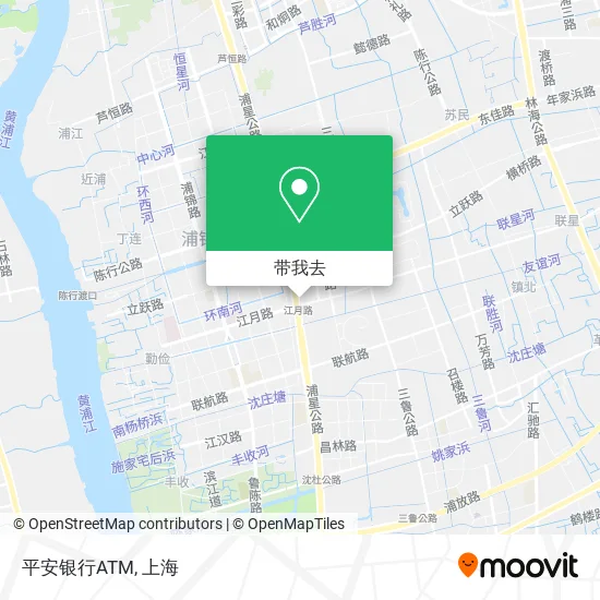 平安银行ATM地图