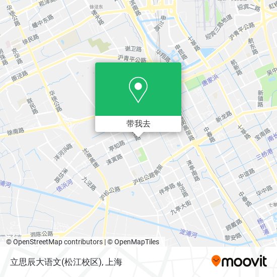 立思辰大语文(松江校区)地图