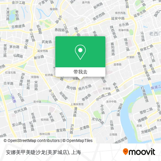 安娜美甲美睫沙龙(美罗城店)地图