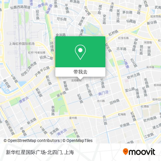 新华红星国际广场-北四门地图