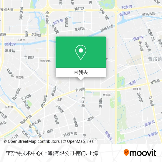 李斯特技术中心(上海)有限公司-南门地图