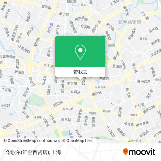 华歌尔(汇金百货店)地图