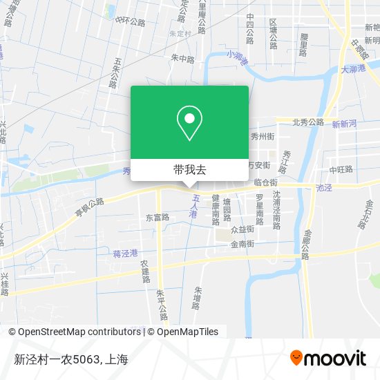 新泾村一农5063地图