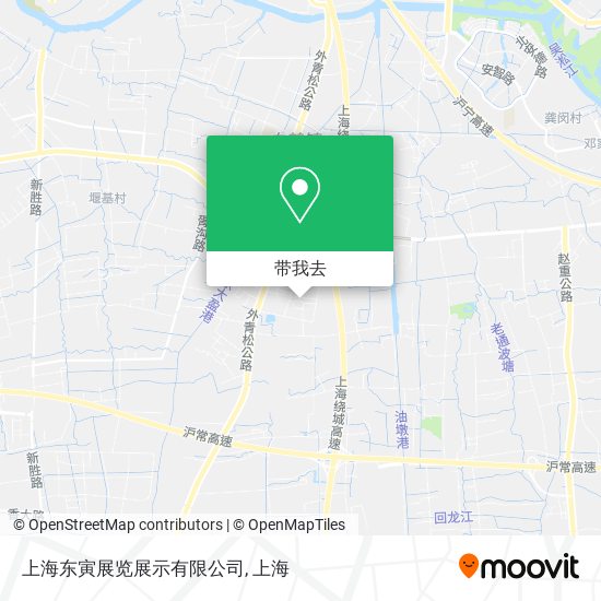 上海东寅展览展示有限公司地图