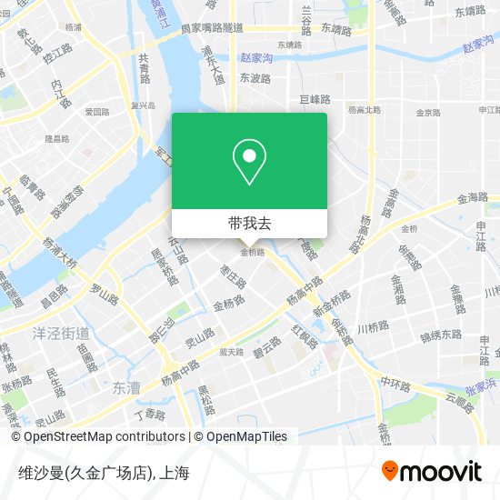 维沙曼(久金广场店)地图