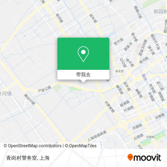 青岗村警务室地图