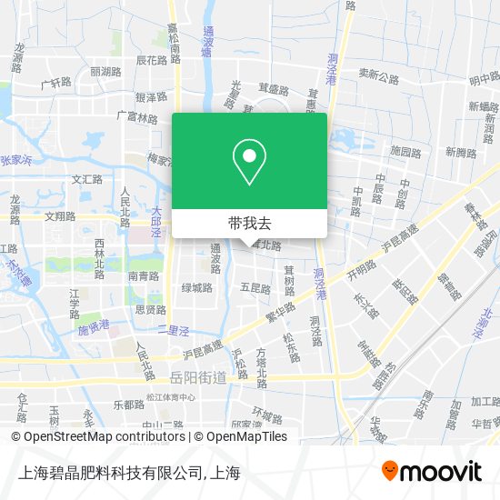 上海碧晶肥料科技有限公司地图