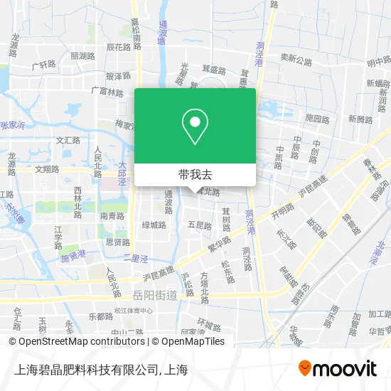 上海碧晶肥料科技有限公司地图
