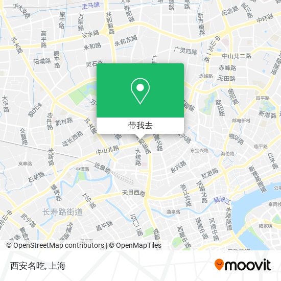 西安名吃地图