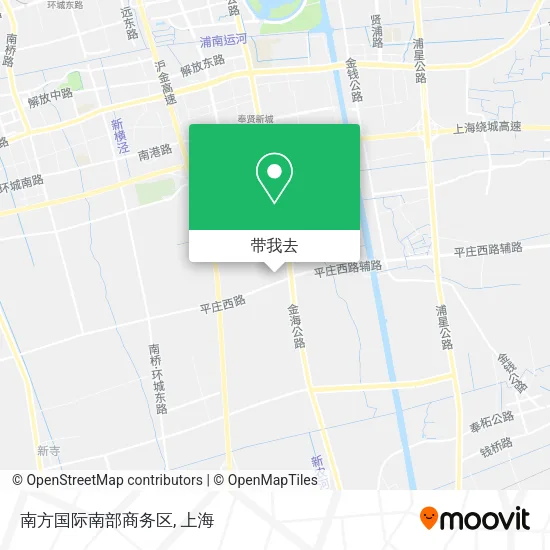 南方国际南部商务区地图