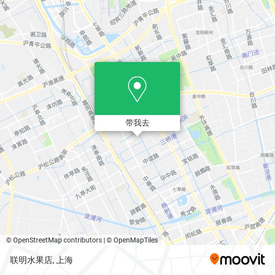 联明水果店地图