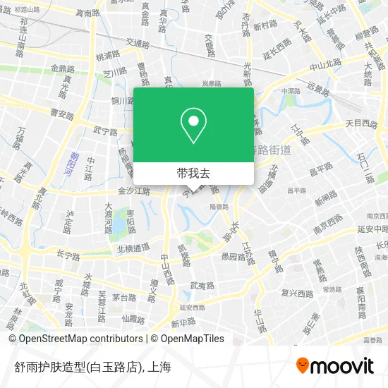 舒雨护肤造型(白玉路店)地图