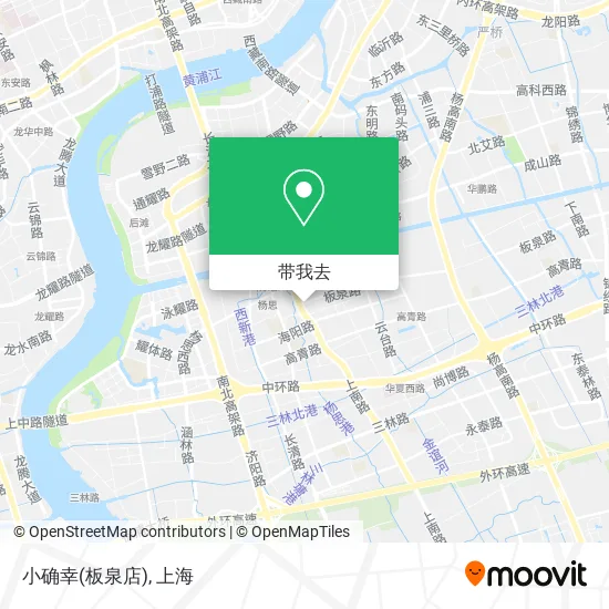 小确幸(板泉店)地图