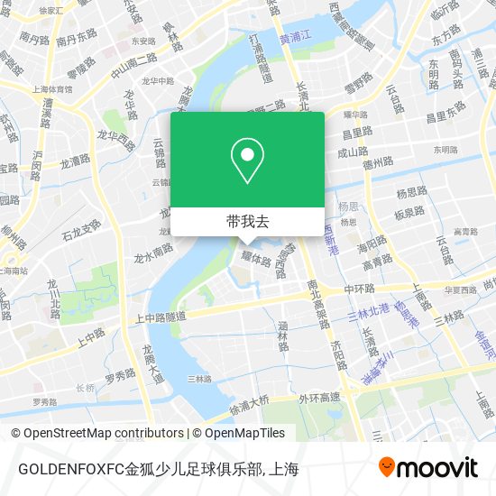 GOLDENFOXFC金狐少儿足球俱乐部地图