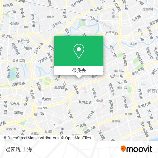 愚园路地图