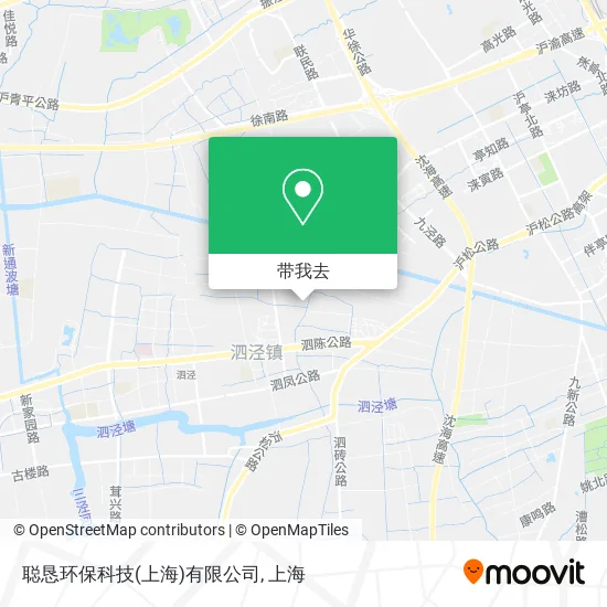 聪恳环保科技(上海)有限公司地图