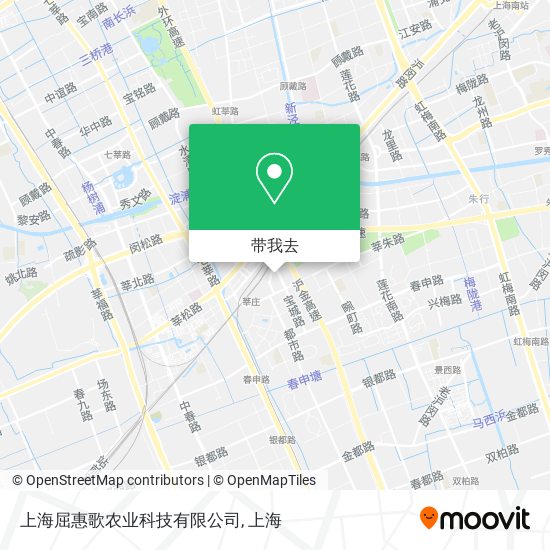 上海屈惠歌农业科技有限公司地图