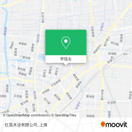 红晨木业有限公司地图