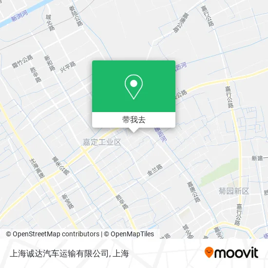 上海诚达汽车运输有限公司地图