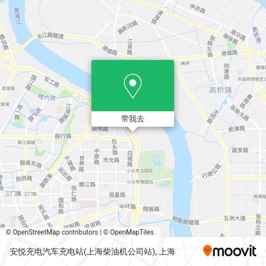 安悦充电汽车充电站(上海柴油机公司站)地图
