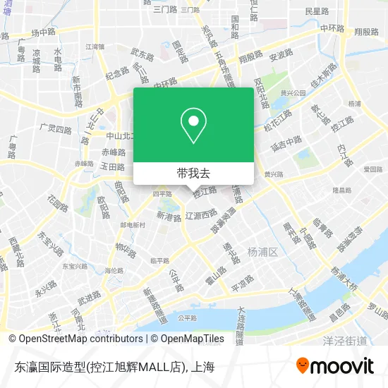 东瀛国际造型(控江旭辉MALL店)地图