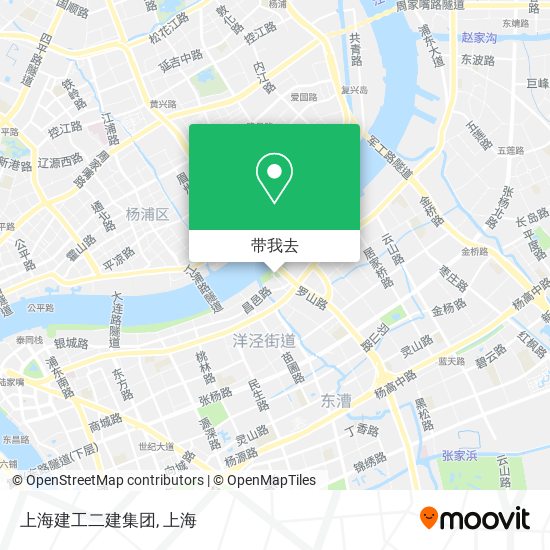 上海建工二建集团地图