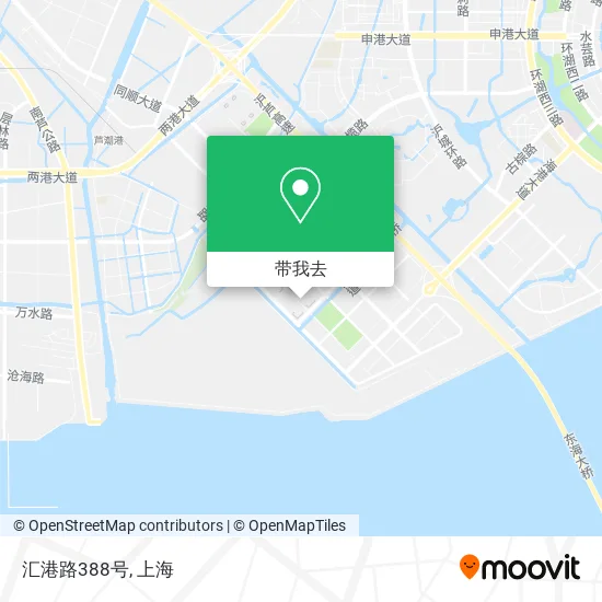 汇港路388号地图