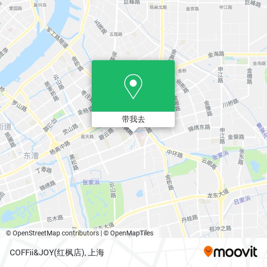 COFFii&JOY(红枫店)地图