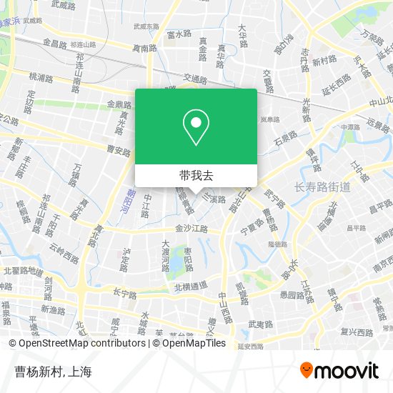 曹杨新村地图
